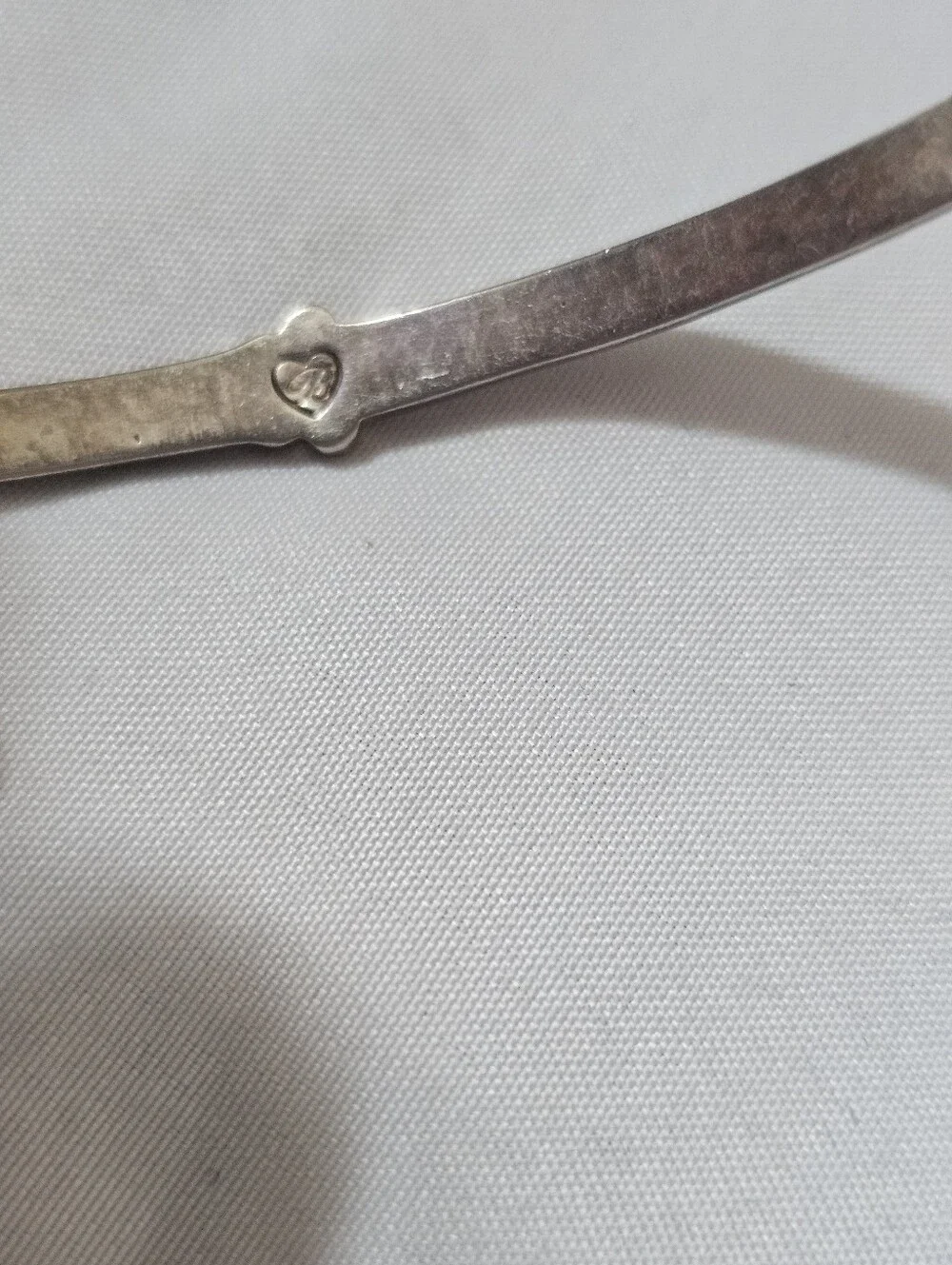 Brighton Silver Tone Dark Crystal Star Celestial Slip-On Bangle Bracelet